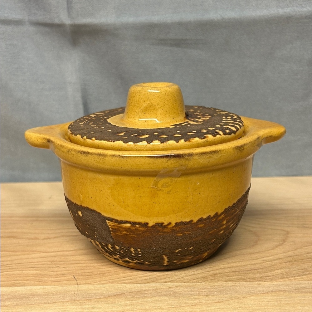 Vintage Laurentian Artisan Ragout Soup Bowls - Lava Drip Glaze 5" Round Canada